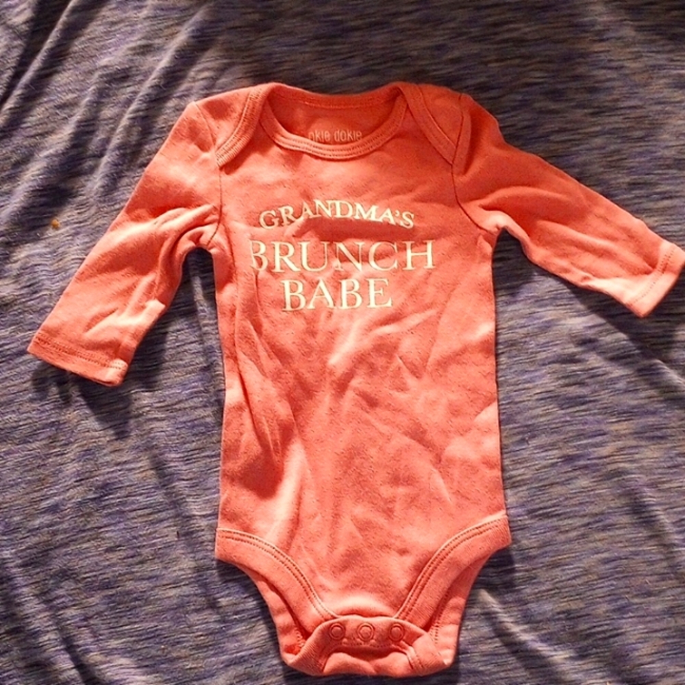 Baby girl newborn onesie
